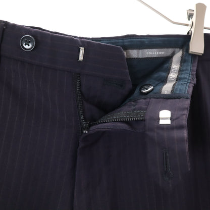 ARMANI COLLEZIONI Made in Italy Striped Pants Navy Size 46