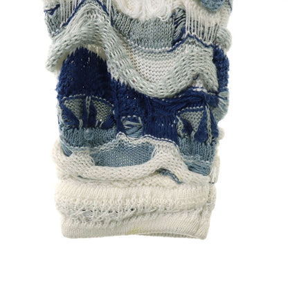 COOGI 90s Australian 3D Knit Shawl Cardigan White Size SS