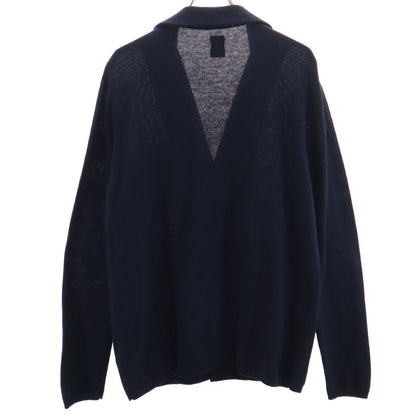 BATONER Japan Linen Blend Long Sleeve Navy Cardigan Size S