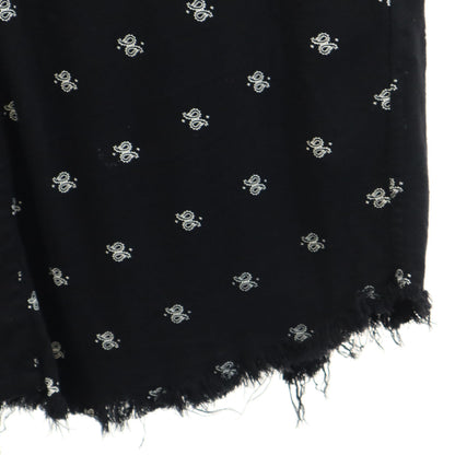 AMIRI USA-Made Patterned Long Sleeve Shirt Black Size L
