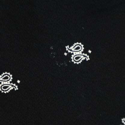 AMIRI USA-Made Patterned Long Sleeve Shirt Black Size L