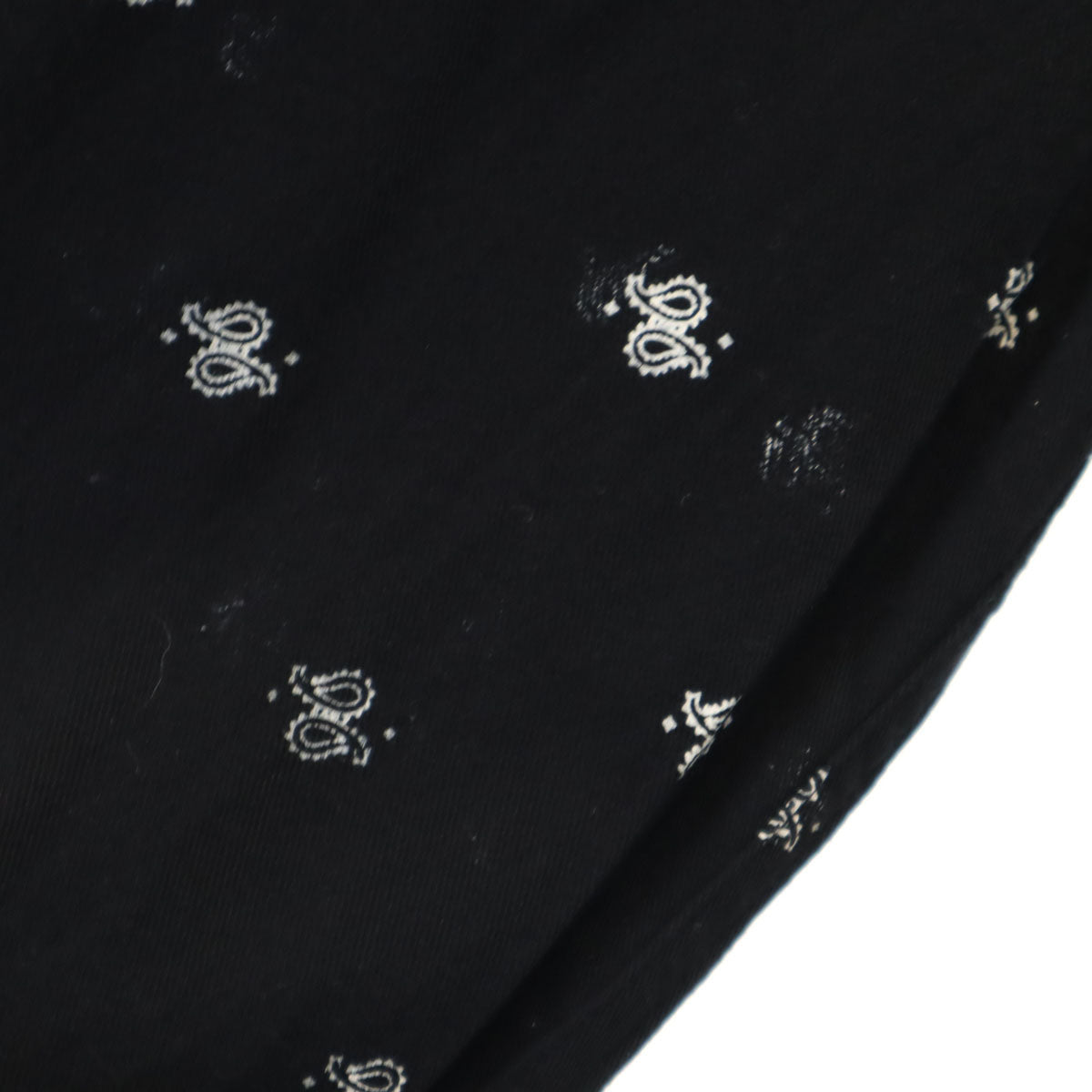 AMIRI USA-Made Patterned Long Sleeve Shirt Black Size L