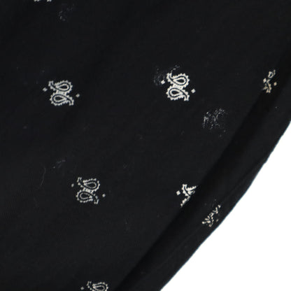 AMIRI USA-Made Patterned Long Sleeve Shirt Black Size L