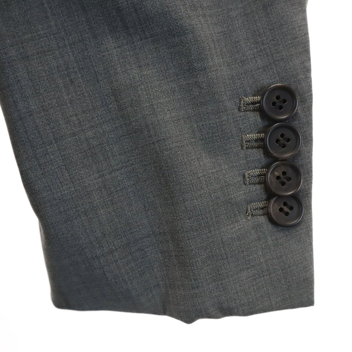 PRADA Italian Wool Blazer Gray Size 48