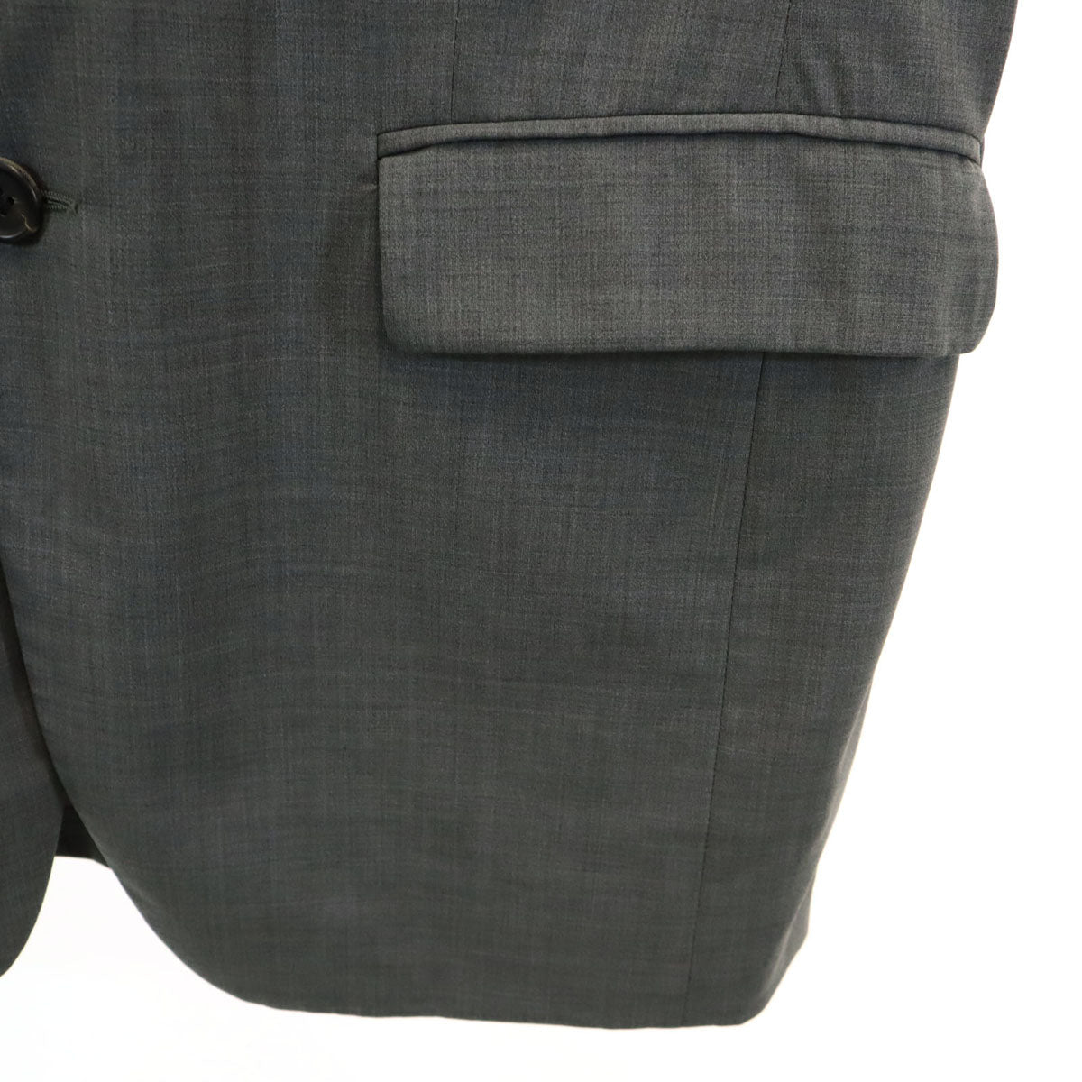 PRADA Italian Wool Blazer Gray Size 48