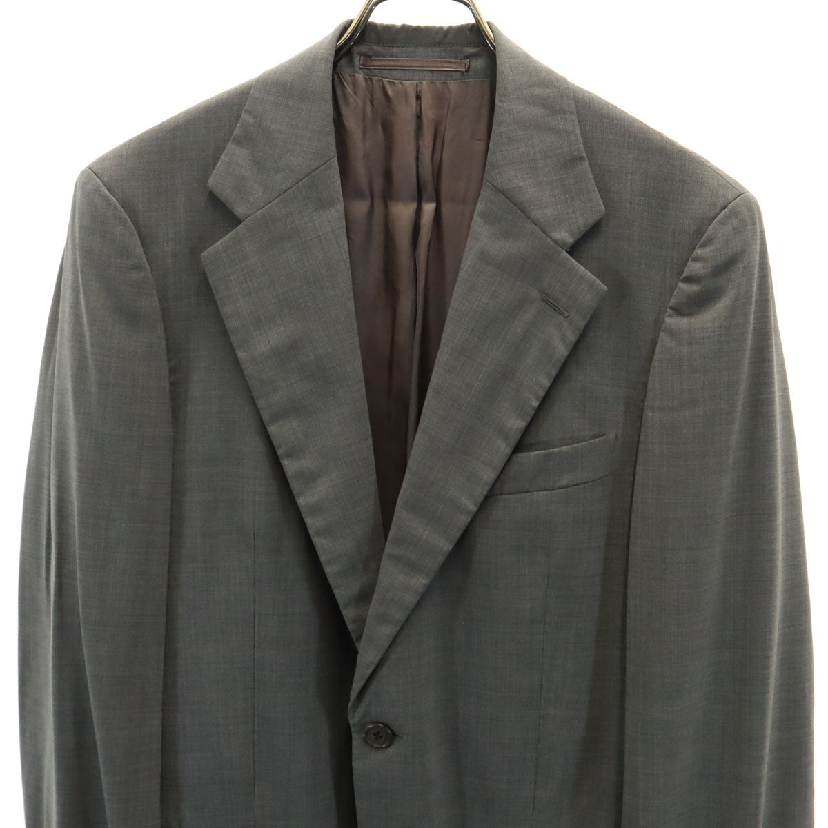 PRADA Italian Wool Blazer Gray Size 48