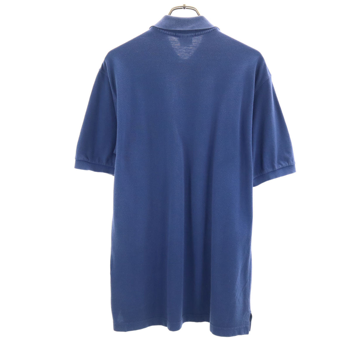 HERMES Made in Italy Short Sleeve Polo Blue Size S