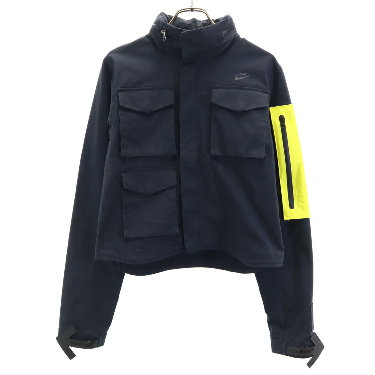 NIKE x Off-White Running Jacket Black Size S