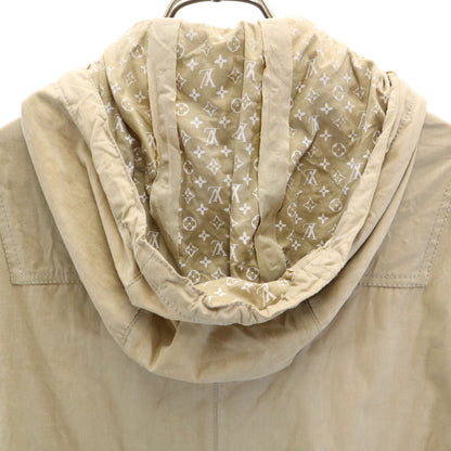LOUIS VUITTON Italy Hooded Jacket Beige Size 38