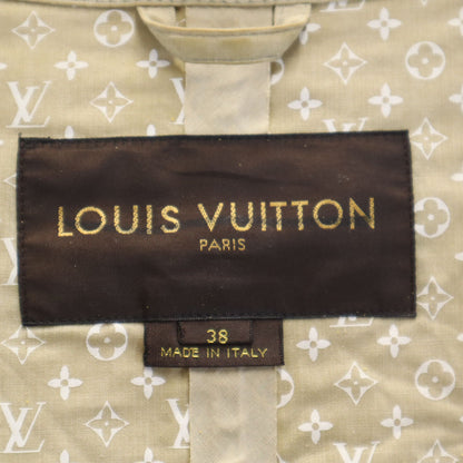 LOUIS VUITTON Italy Hooded Jacket Beige Size 38