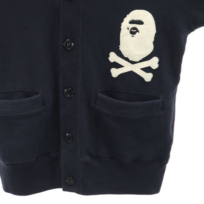 Bape A BATHING APE V-Neck Sweat Cardigan Pirate Store Size S