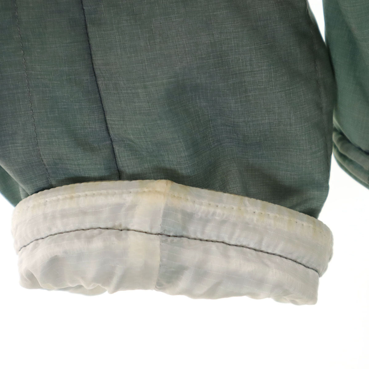 CHANEL Italian Zip Jacket Green Size 42
