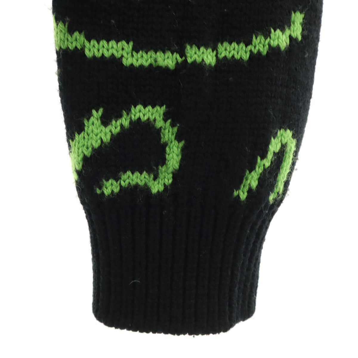 FENDI Italian-made All-Over Pattern Sweater Black Size 48