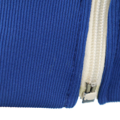 adidas 70s Vintage Trefoil Logo Track Jacket Blue Size M