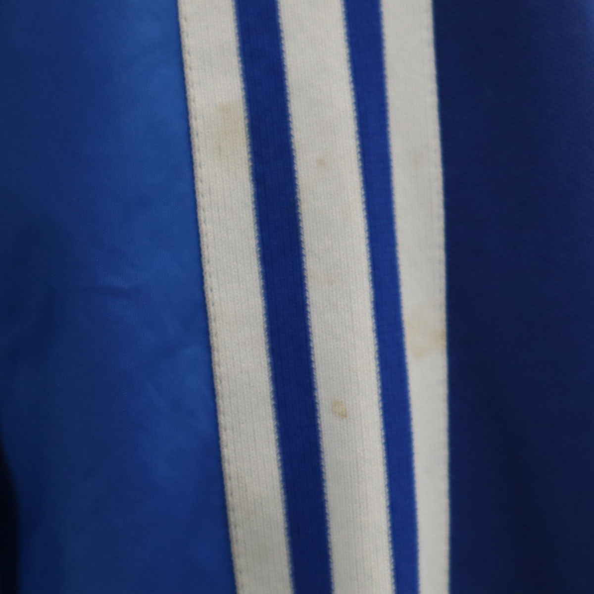 adidas 70s Vintage Trefoil Logo Track Jacket Blue Size M