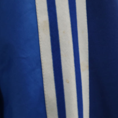 adidas 70s Vintage Trefoil Logo Track Jacket Blue Size M