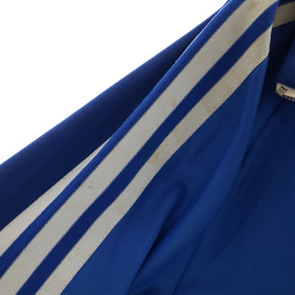 adidas 70s Vintage Trefoil Logo Track Jacket Blue Size M