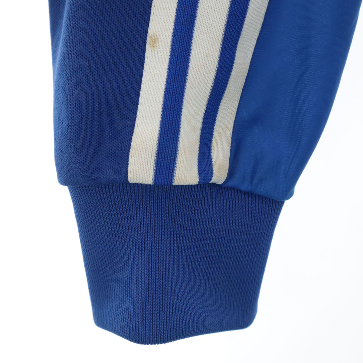 adidas 70s Vintage Trefoil Logo Track Jacket Blue Size M