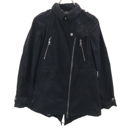 BURBERRY BRIT Trench Coat Black Size 6