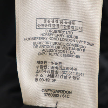 BURBERRY BRIT Trench Coat Black Size 6