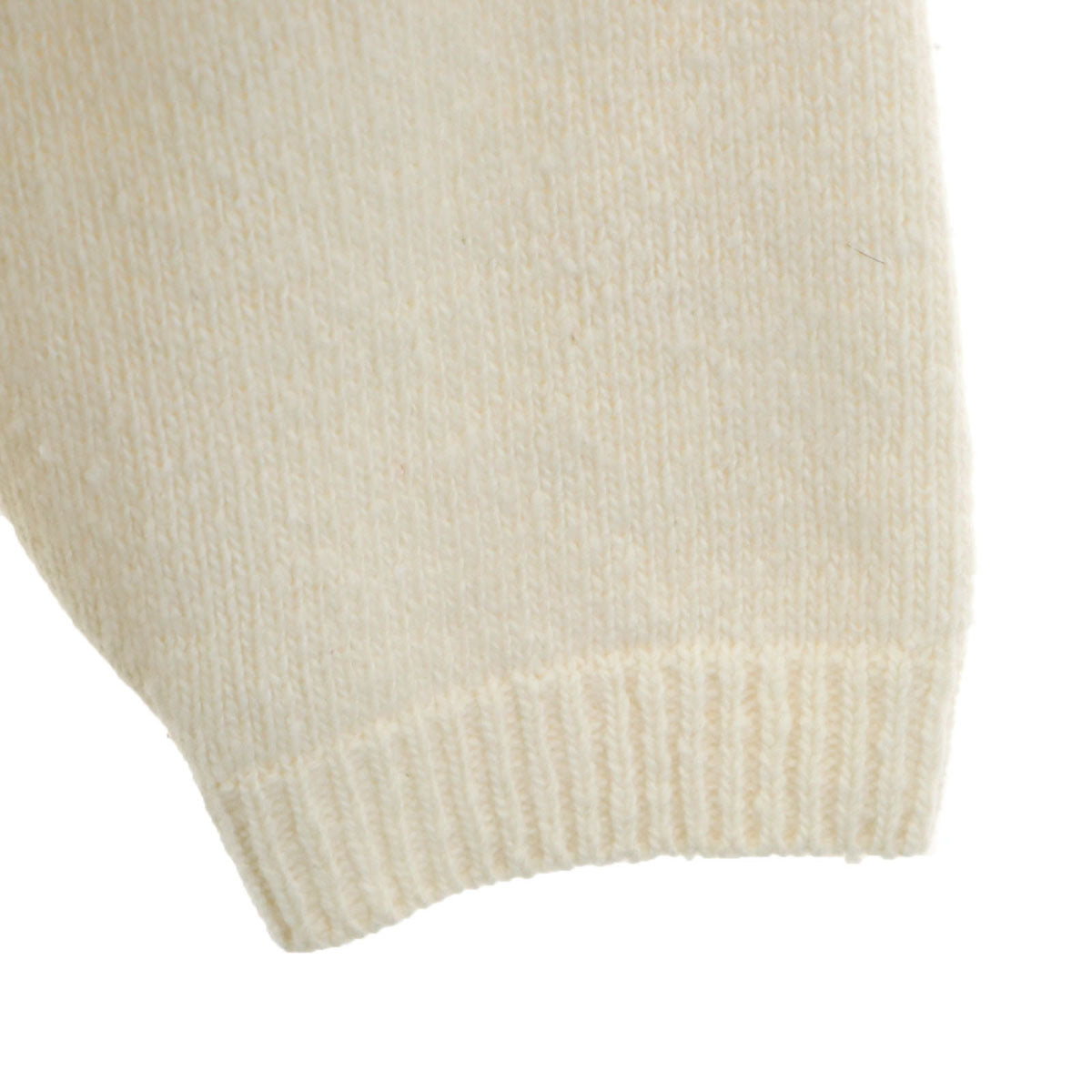 GUCCI Italian Tiger Long Sleeve Sweater Ivory Size M