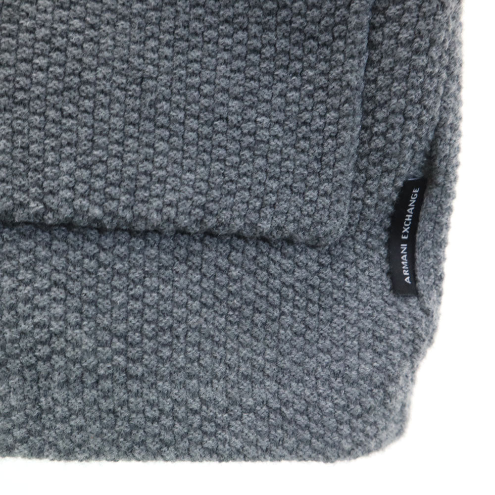 ARMANI EXCHANGE Long Sleeve Knit Cardigan Gray Size M