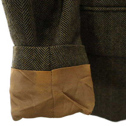GUCCI Italy Wool Tailored Blazer Brown Size 44