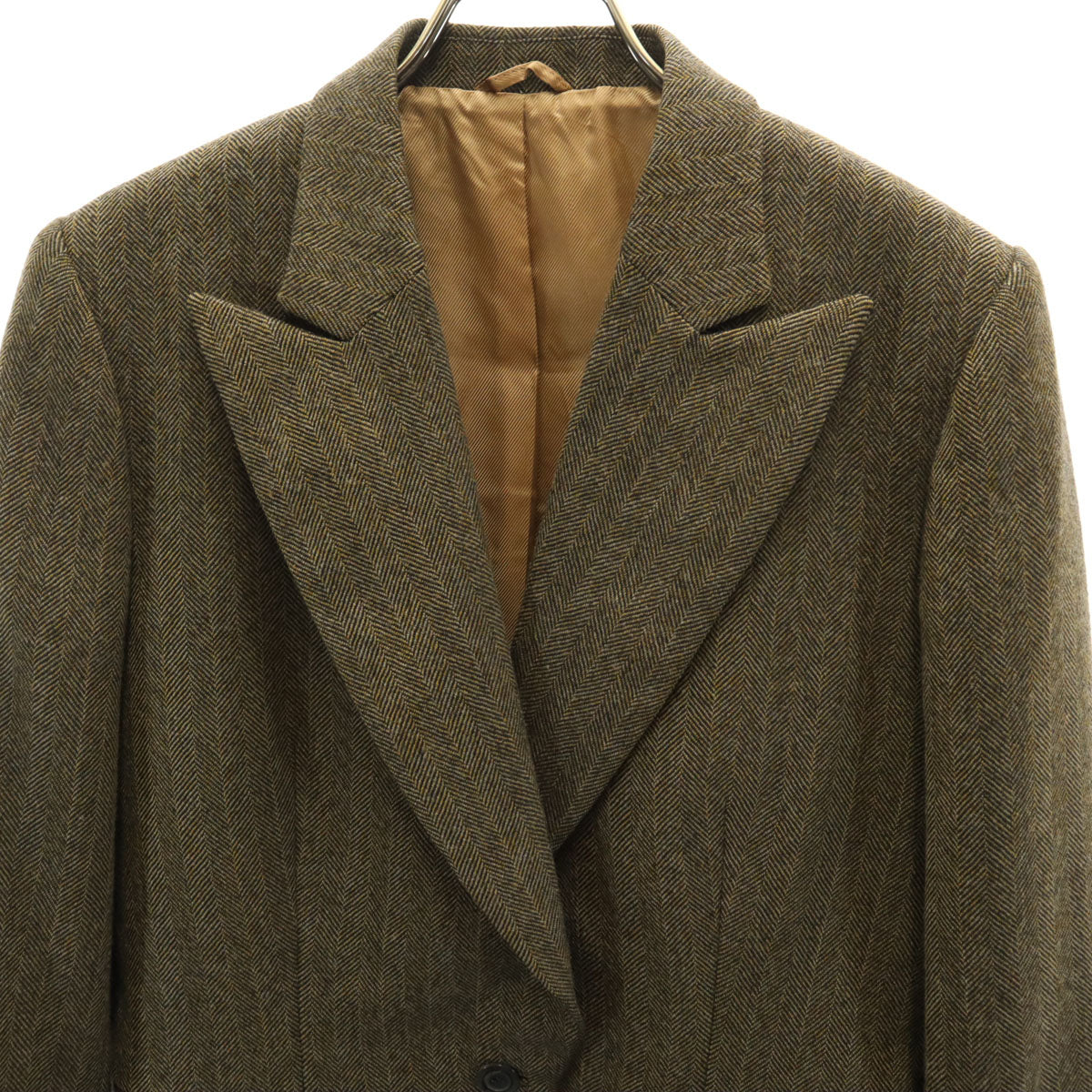 GUCCI Italy Wool Tailored Blazer Brown Size 44