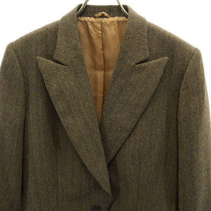 GUCCI Italy Wool Tailored Blazer Brown Size 44