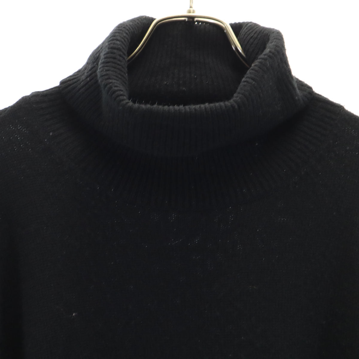 FOXEY NEW YORK Black Cashmere Blend Tunic Sweater Size 40