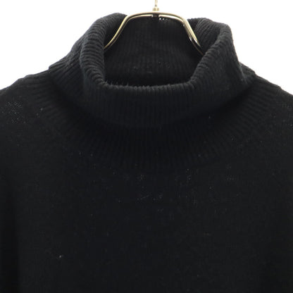FOXEY NEW YORK Black Cashmere Blend Tunic Sweater Size 40