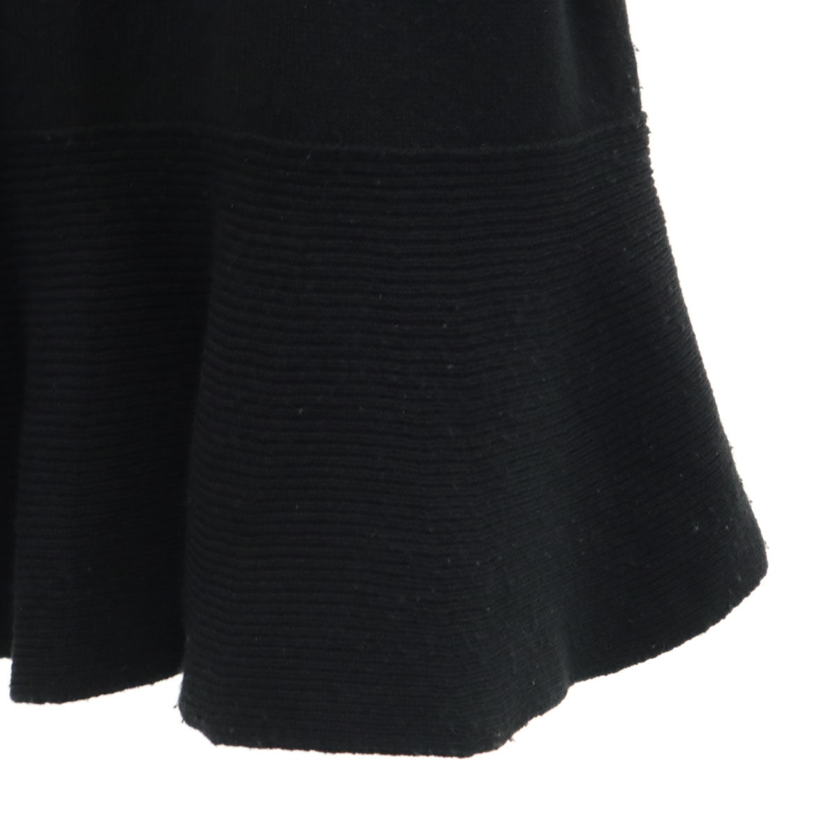 FOXEY NEW YORK Black Cashmere Blend Tunic Sweater Size 40