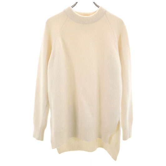 JIL SANDER 19AW Italian Knit Sweater Ivory Size 46