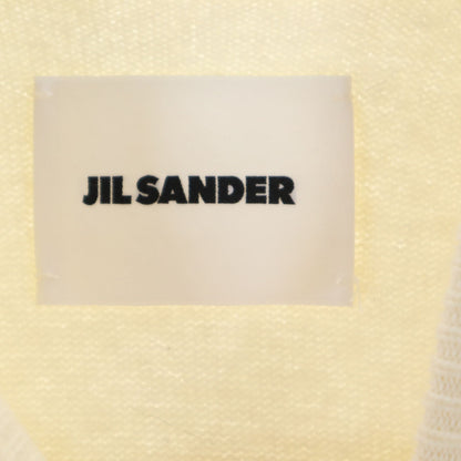 JIL SANDER 19AW Italian Knit Sweater Ivory Size 46