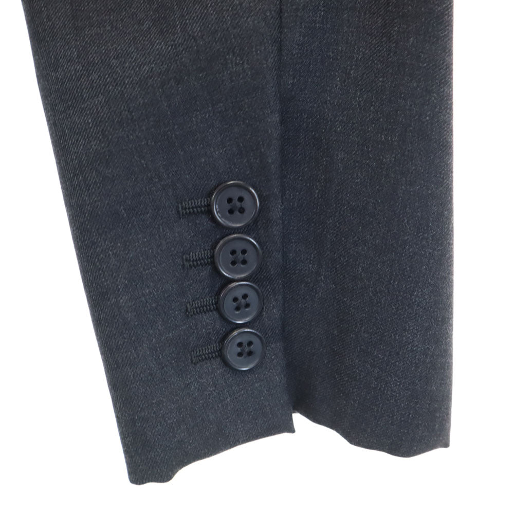SAINT LAURENT 2012 Italian Summer Wool Blazer Gray Size 46