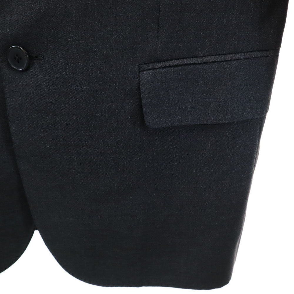 SAINT LAURENT 2012 Italian Summer Wool Blazer Gray Size 46