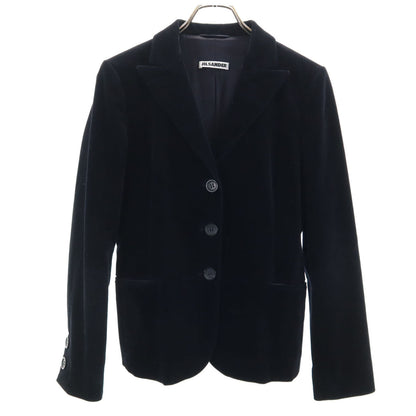 JIL SANDER Made in Germany Corduroy Blazer Black Size 34