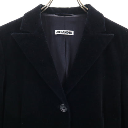 JIL SANDER Made in Germany Corduroy Blazer Black Size 34