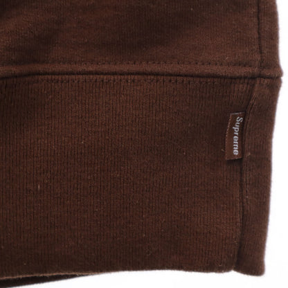 Supreme Brown Canada-Made Fleece Hoodie Size S