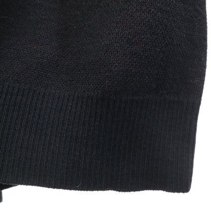 MARCELO BURLON Ethnic Pattern Black Sweater Size XL