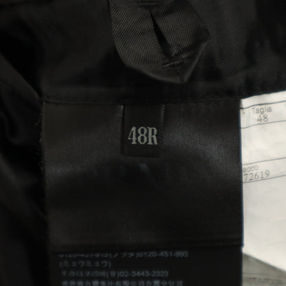 PRADA Italian-made Tailored Blazer Black Size 48R