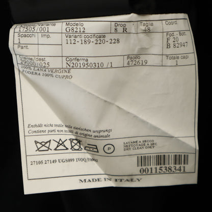 PRADA Italian-made Tailored Blazer Black Size 48R