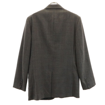Dior Italian Gray Checkered Blazer Size 50