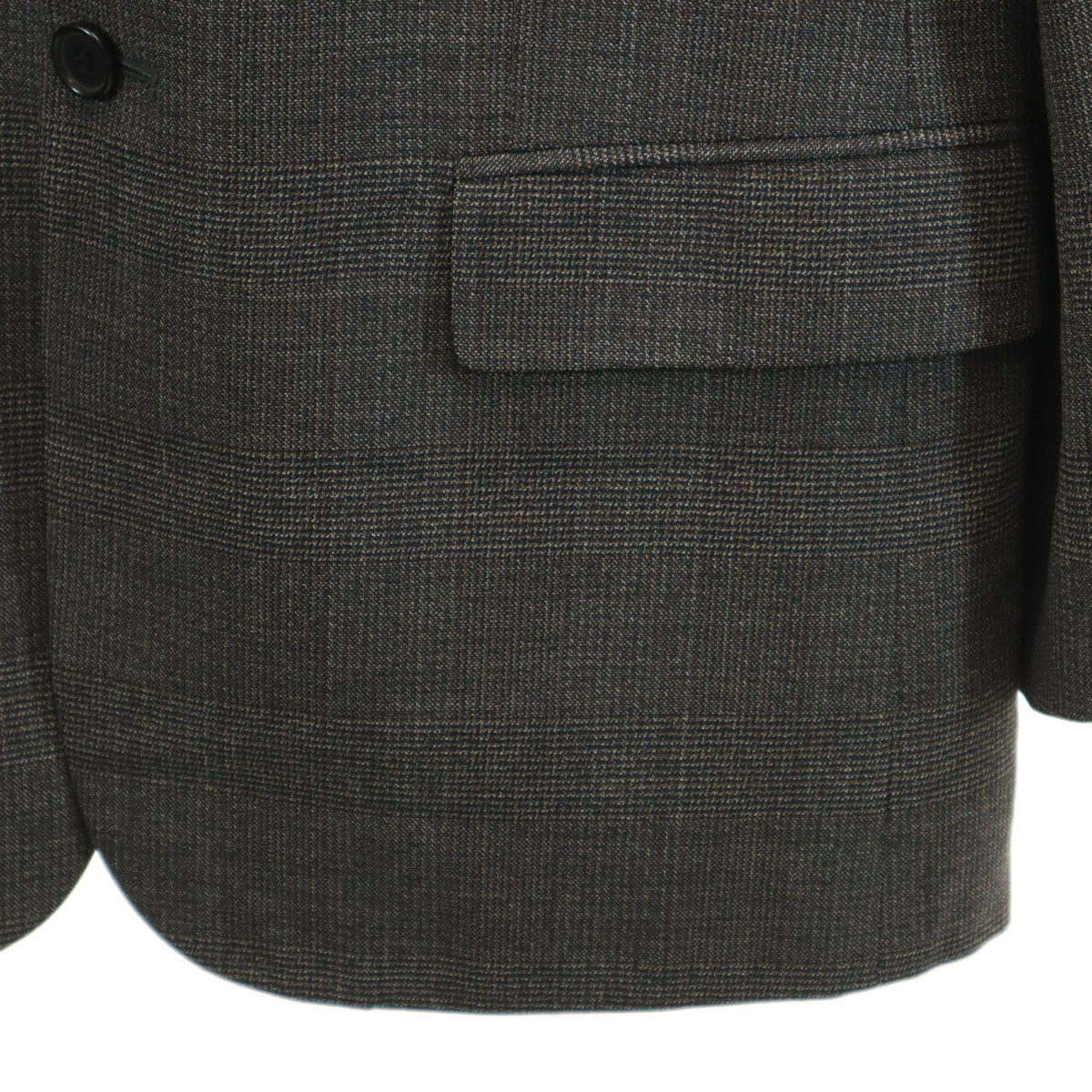 Dior Italian Gray Checkered Blazer Size 50