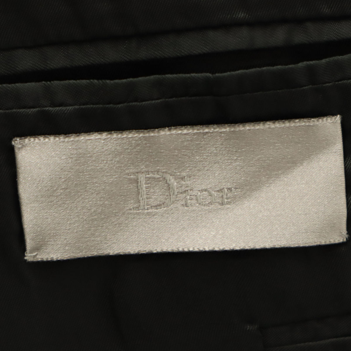 Dior Italian Gray Checkered Blazer Size 50