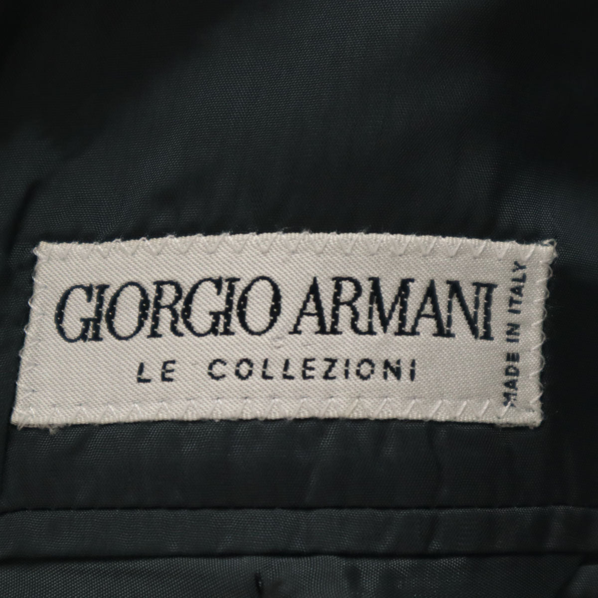 GIORGIO ARMANI Italian Made Set-up Suit Gray Size 50