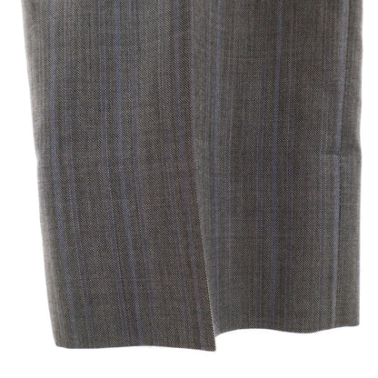 GUCCI Gray Striped Wool Suit Size 46R