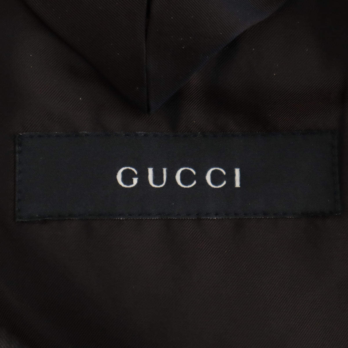 GUCCI Gray Striped Wool Suit Size 46R
