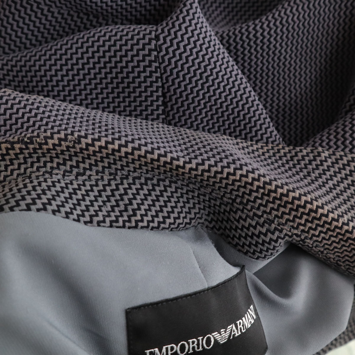 Emporio Armani Tailored Blazer Gray Size 42