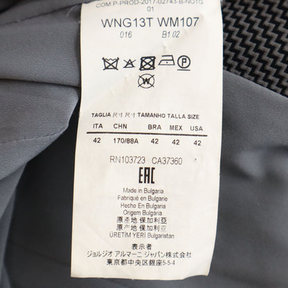 Emporio Armani Tailored Blazer Gray Size 42